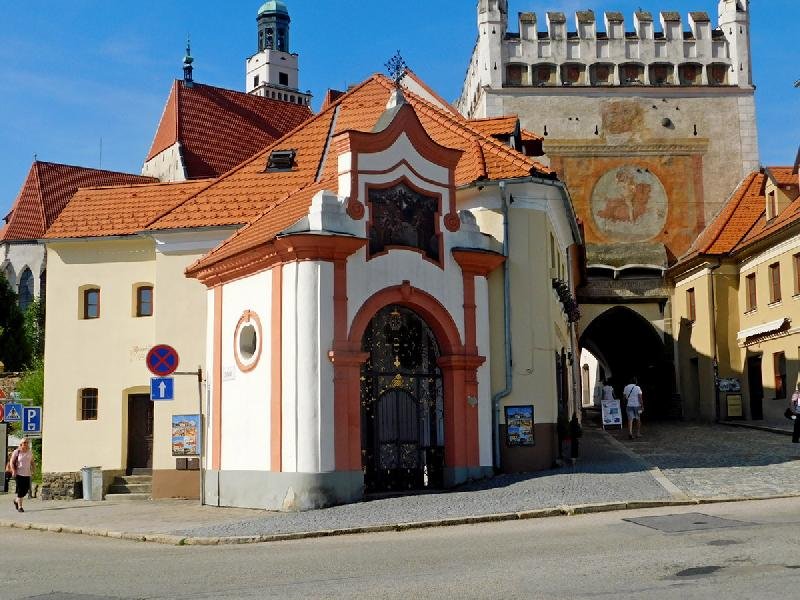 kaple sv. Jana Nepomuckého pod Dolní branou