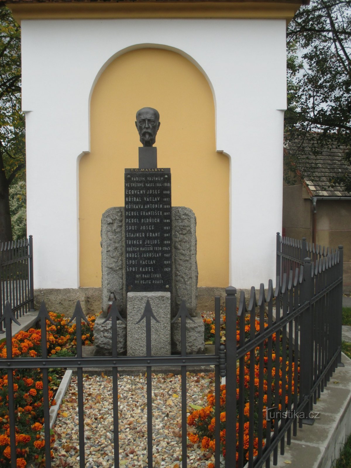 Szent Kápolna Jan Nepomucký Točník faluban