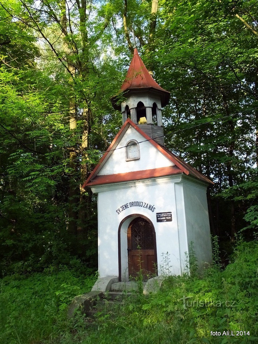 Pyhän Johanneksen kappeli Orlové Lazyssa
