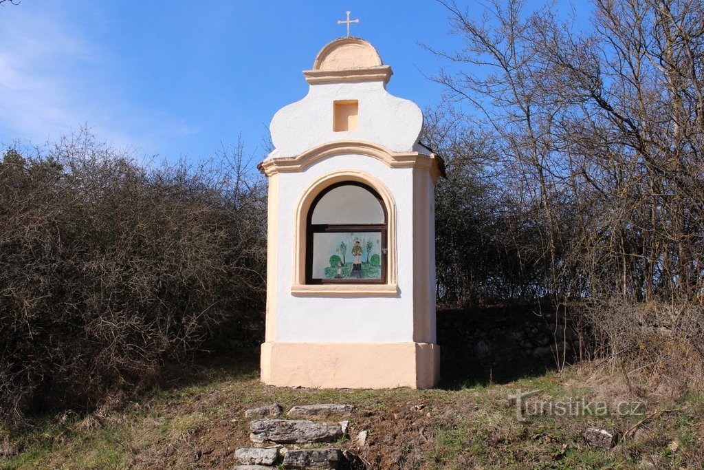 Kapelle St. Johannes von Nepomuk bei Velké Hydčice