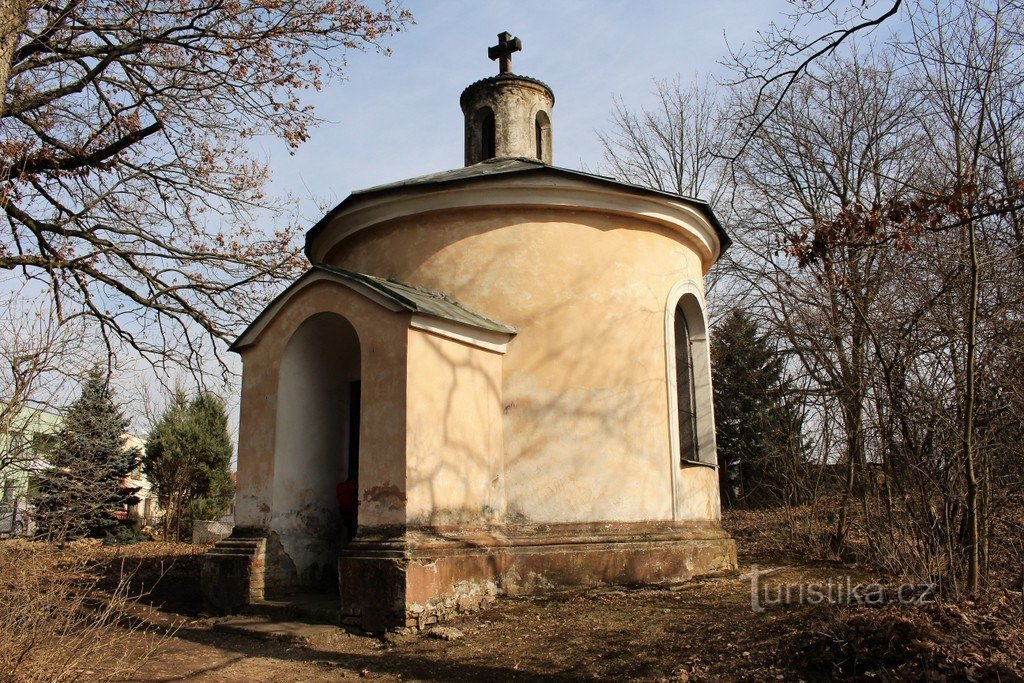 Kapel van St. Kruisen op Golgotha ​​in Rokycany