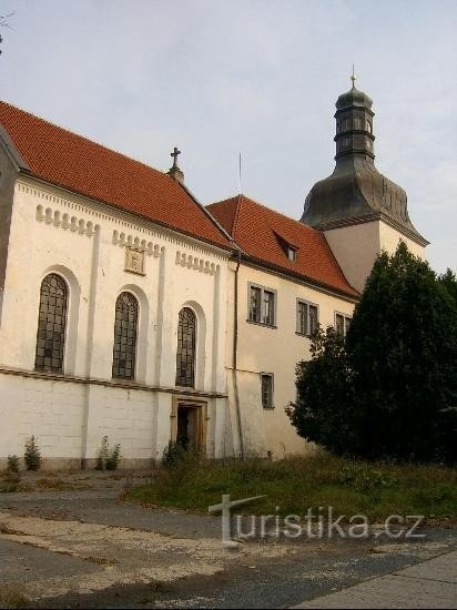 Chapelle de St. Marie-Madeleine : Chapelle St. Máří Magdalény a été construit en 1885-