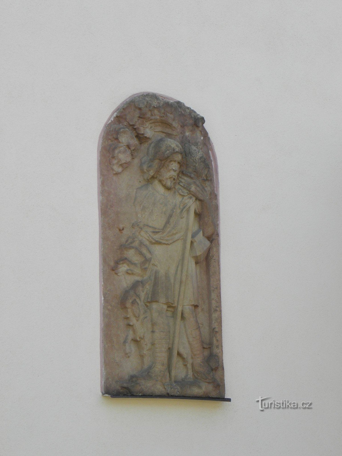 Capela Sf. Roh - relief Sf. Roh - 28.3.2012