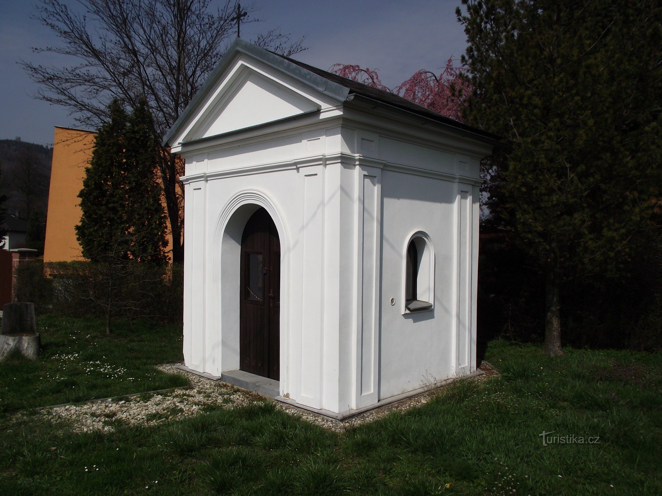 chapel of St. Rocha in Petrov nD