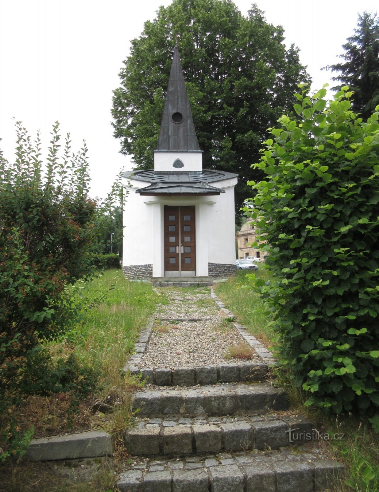 Kapel van St. Václav in het dorp Bíleck