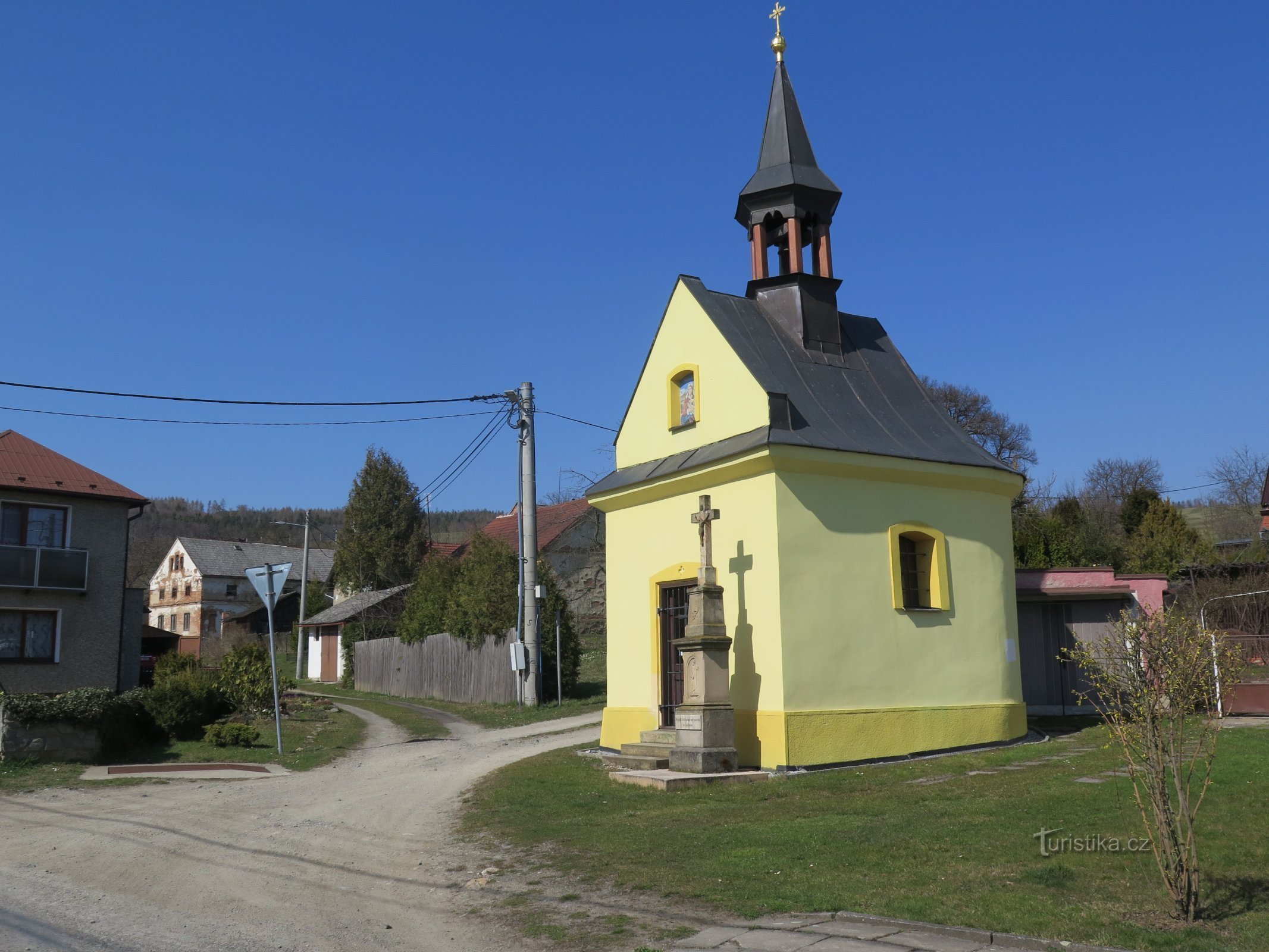 capilla de st. Václav en Lipinka