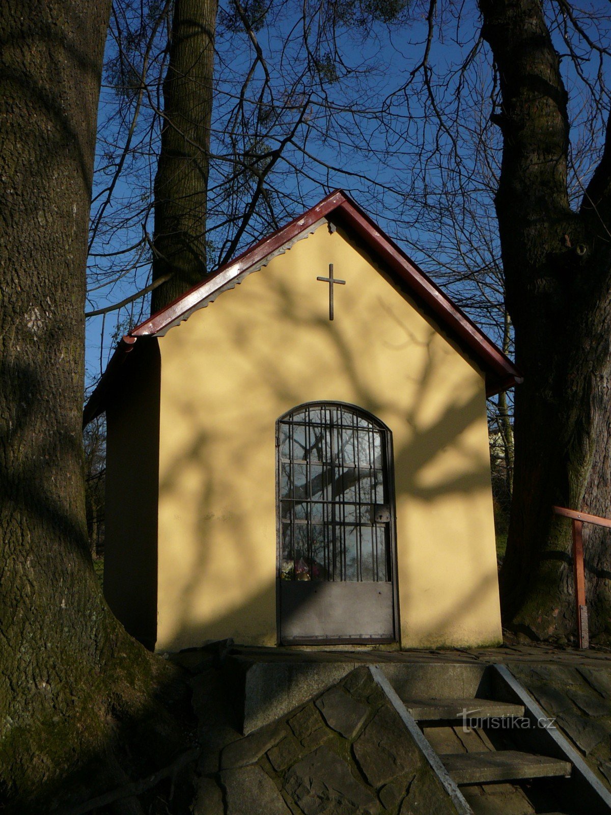 chapel of St. Hedvika on Solná stezka Řepiště