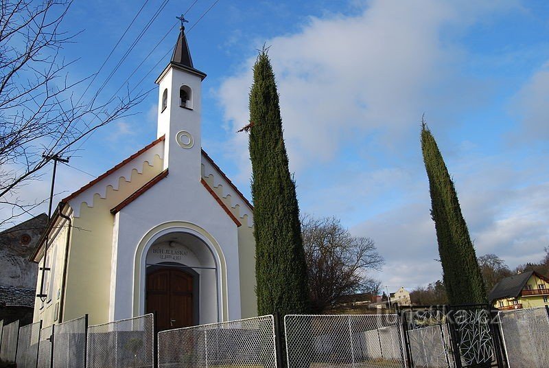 Capela do Espírito Santo em Hrazany