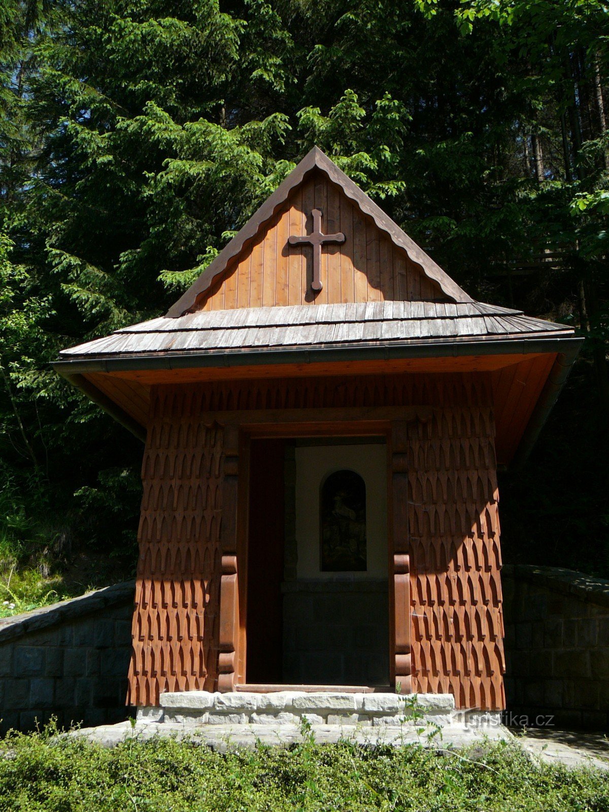 kapela svetog Huberta Bílá