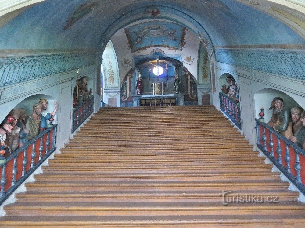 kaple Svatých schodů - exteriér