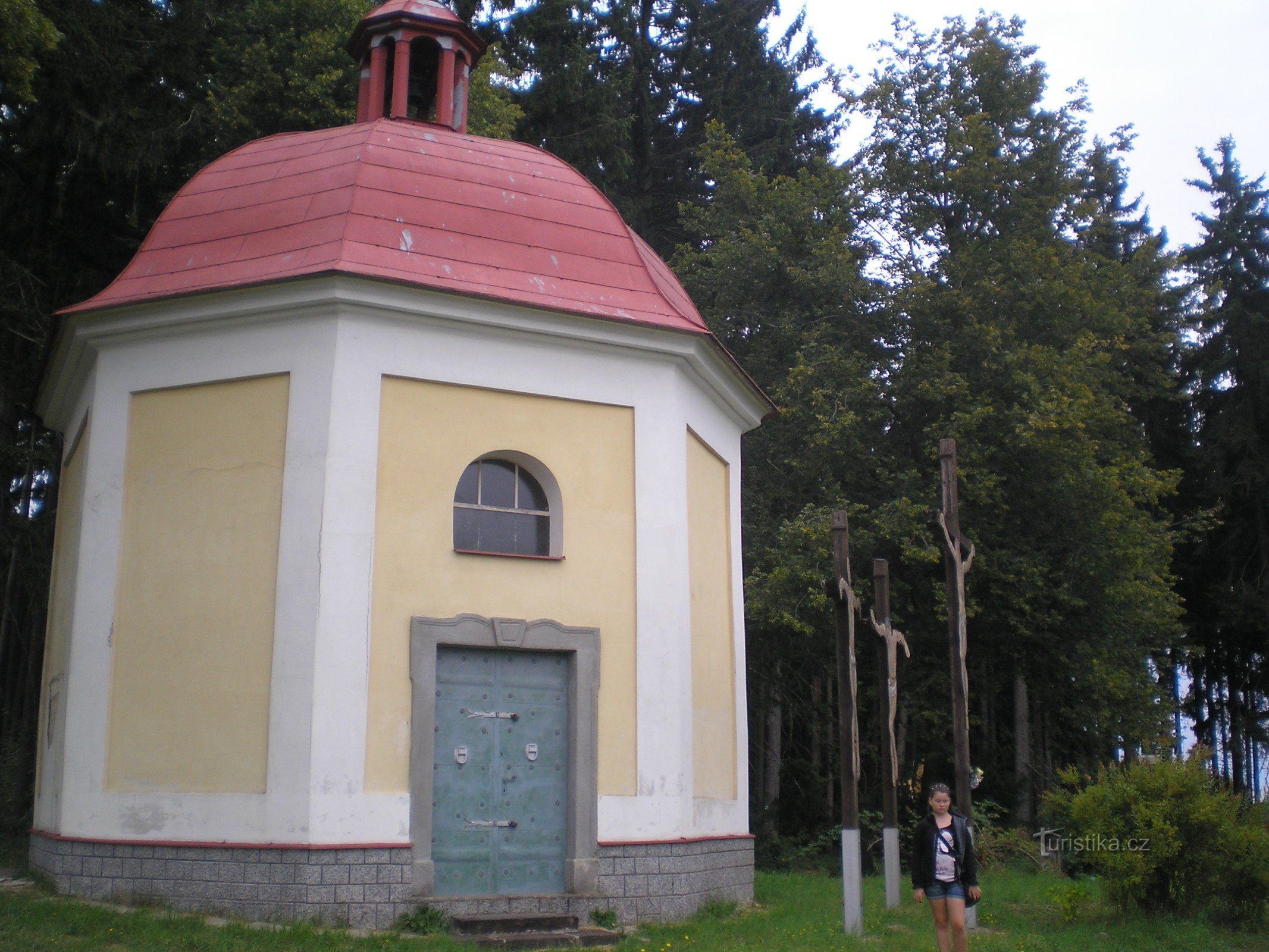 Chapel of the Passion of the Lord högst upp