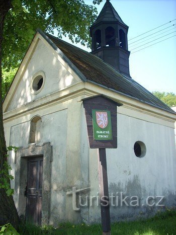 Capilla en Křižanov