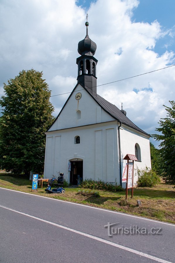 Capilla en Křížov