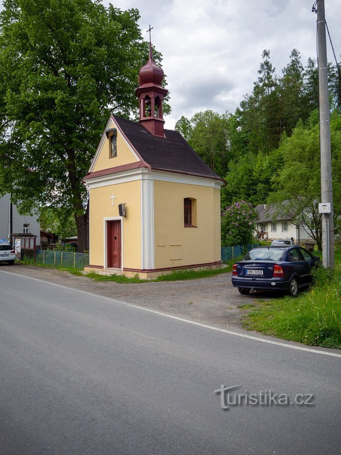 Capela em Lupěné