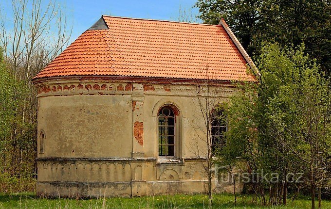 Chapel in the village of Mýtiny