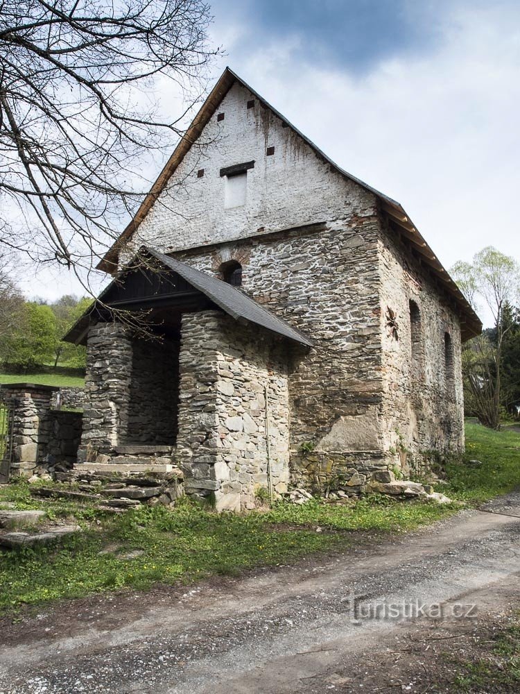 Chapelle en réparation