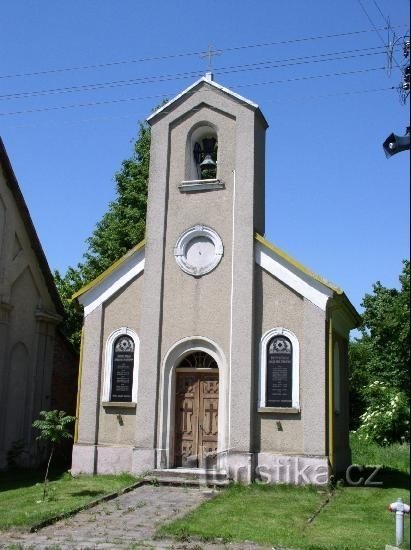 capela em Velká Záhornice