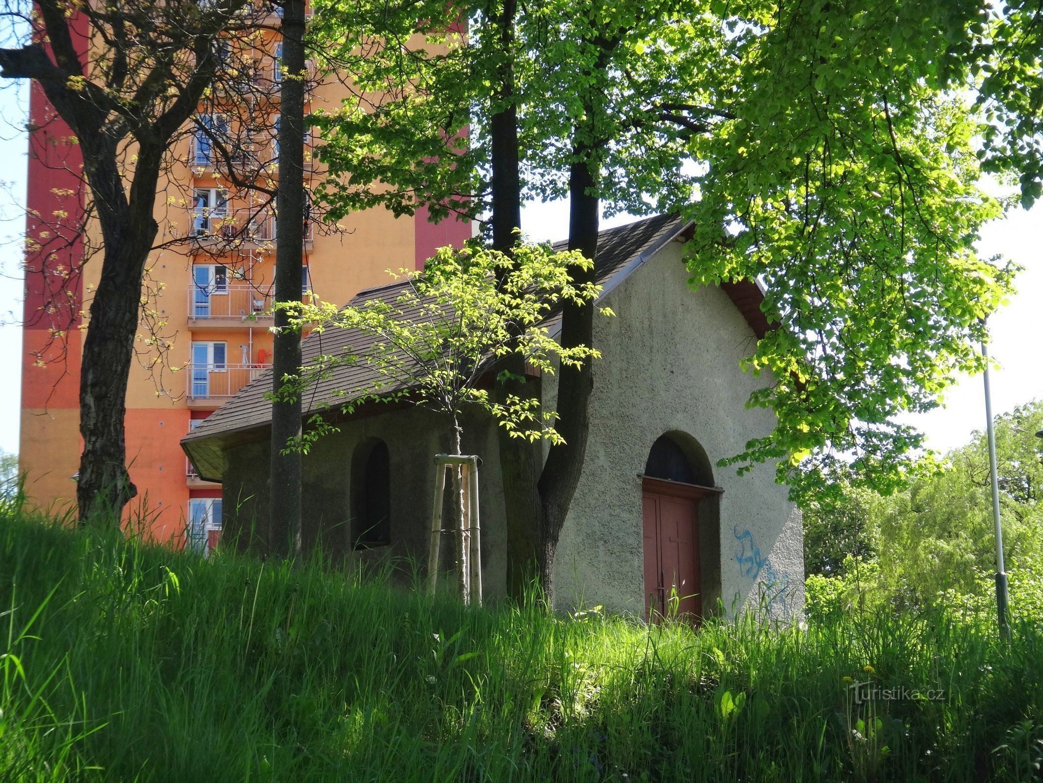 chapel of the Annunciation of the Virgin Mary on the housing estate
