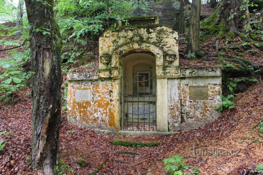 Ecce Homo kapel bij Rýnartic