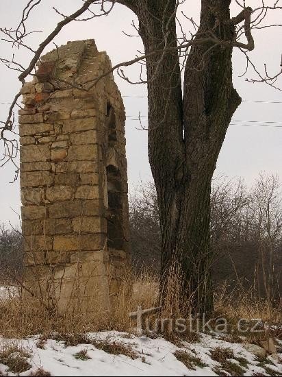 Eine Kapelle im Süden des Dorfes