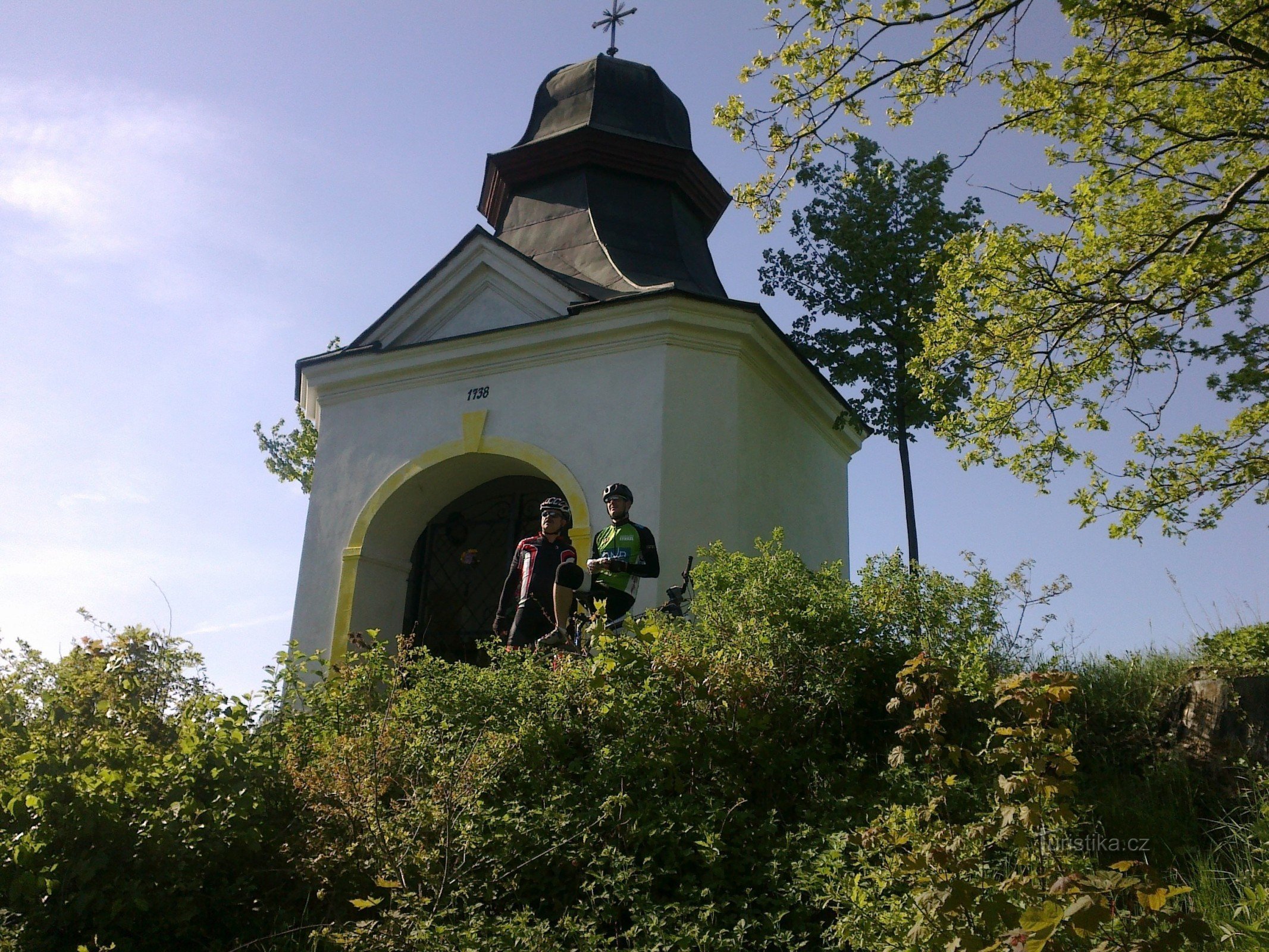 Kapela na Kalvariji nad Želivom.