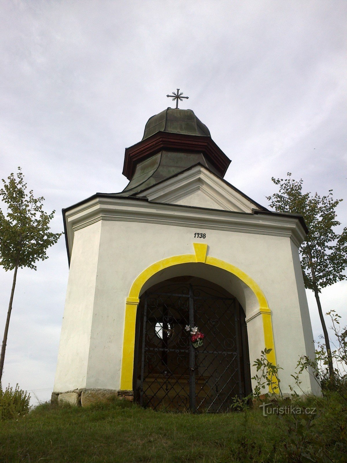 Kapela na Kalvariji nad Želivom.