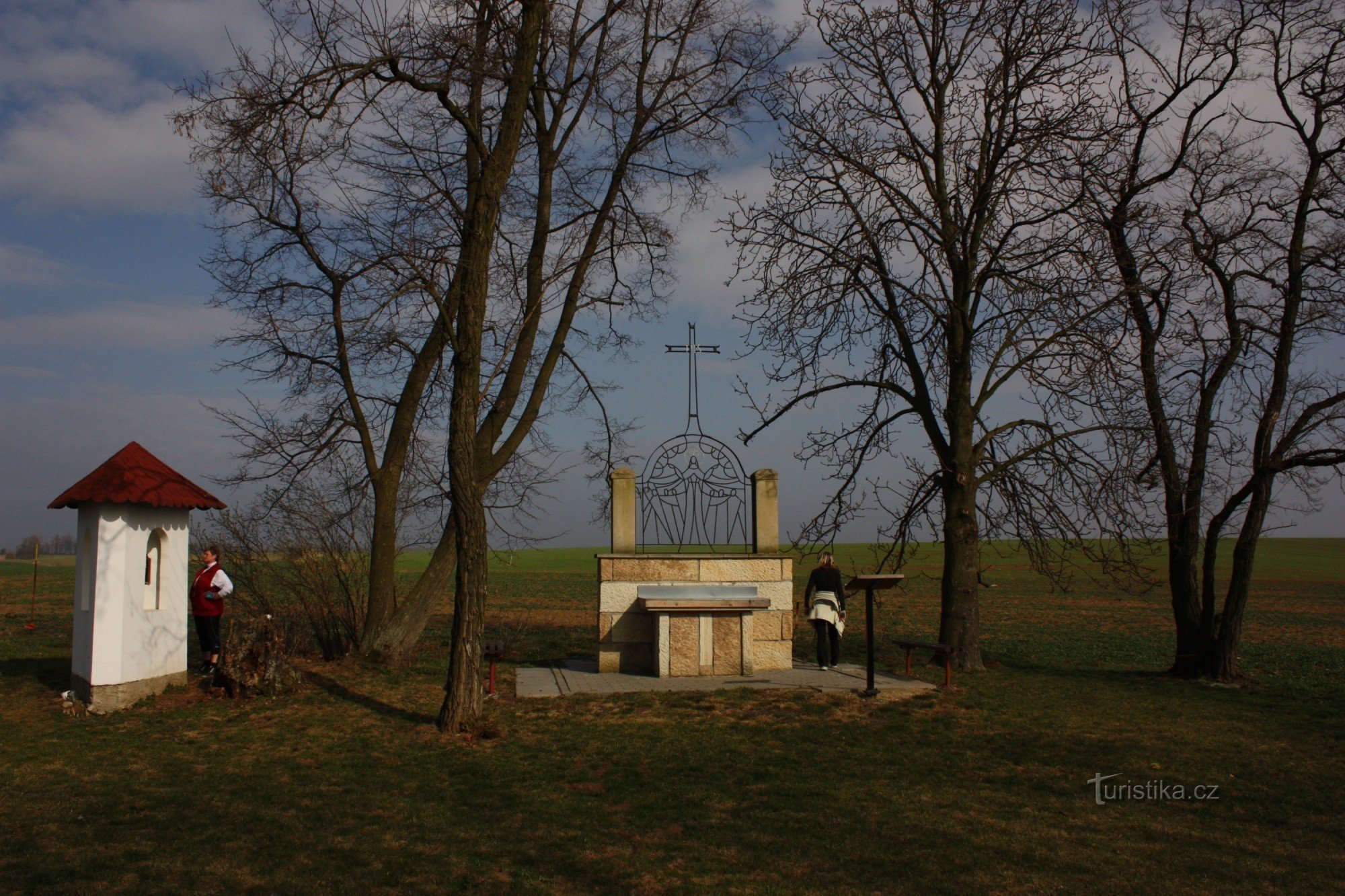 The chapel at Křeby