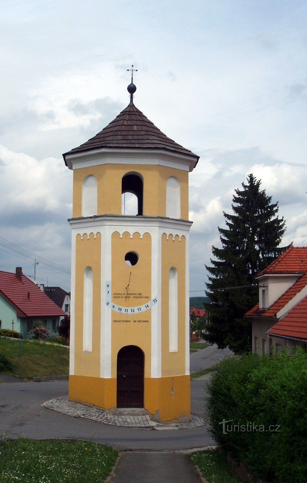 kapel i landsbyen i Skalička