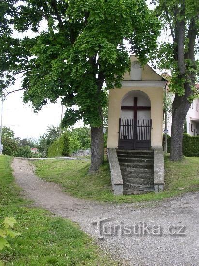 The chapel on Tyršová street