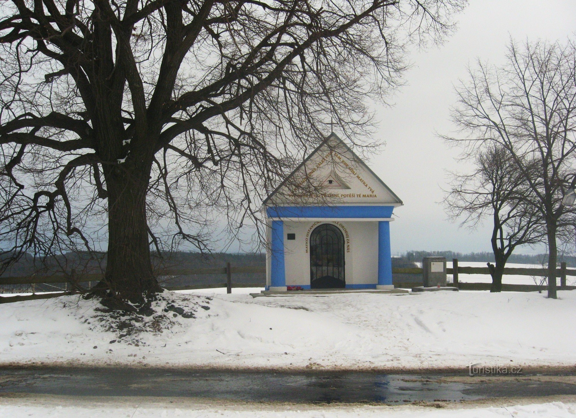 the chapel above Příluk
