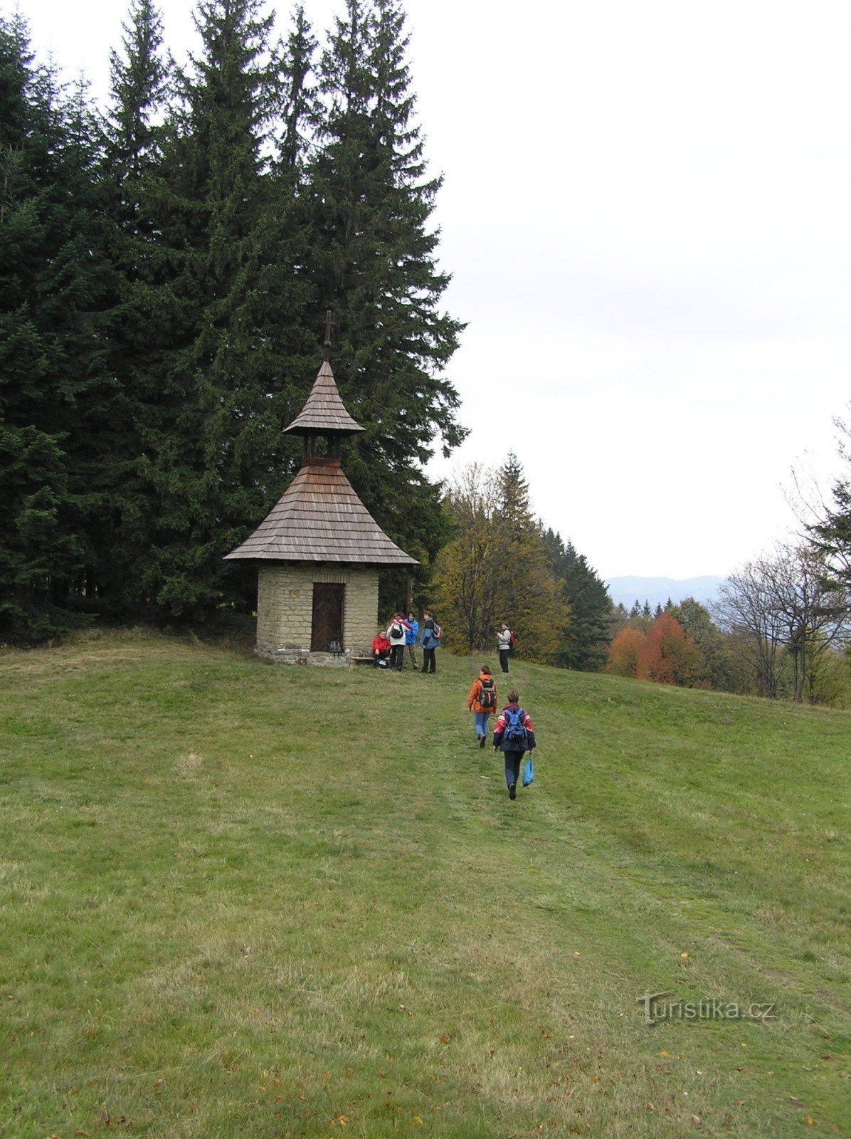 Chapelle sous Javorníček (octobre 2007)