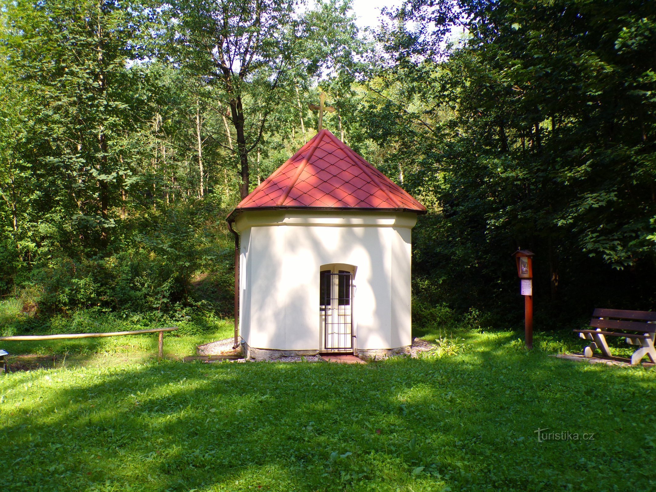 Kapelle unter der Windmühle (Vestec, 29.8.2022)