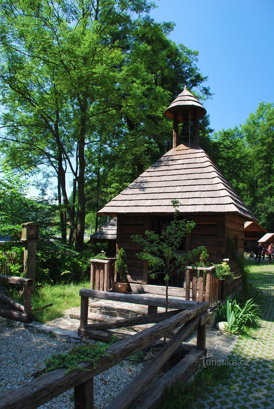 Kapel van St. Floriana in het Na Mlýn-complex in Kozlovice