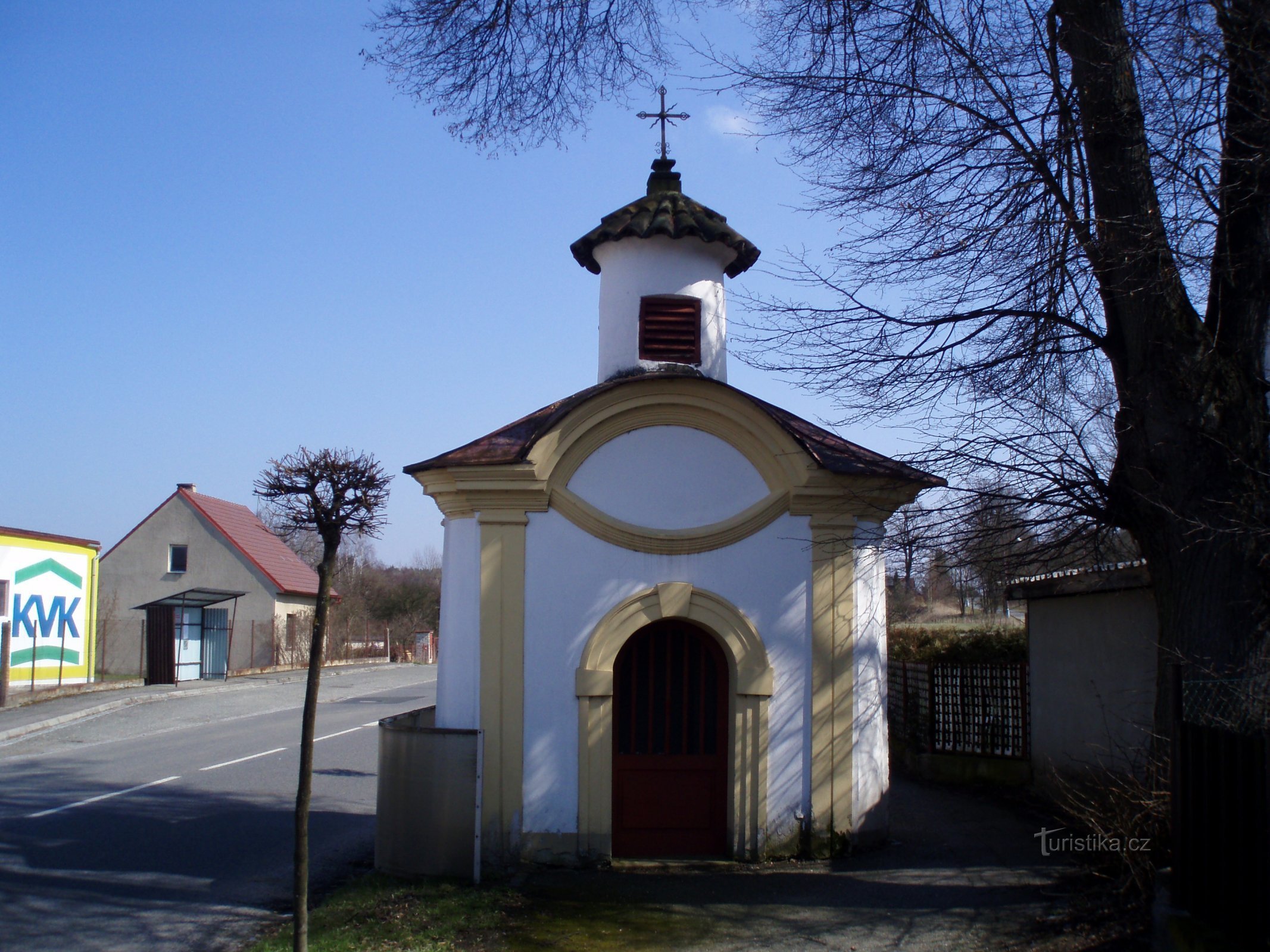 Kaplička sv. Jana Křtitele (Třebechovice pod Orebem, 31.3.2009)