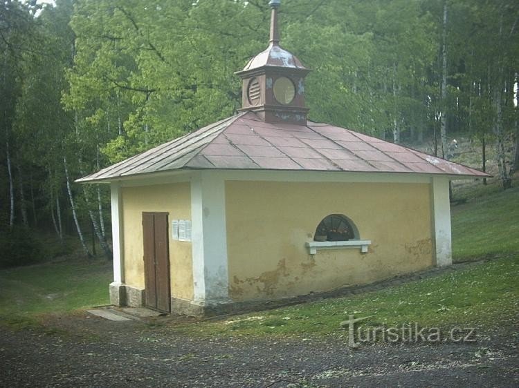 Capilla cerca de Dobrá vody