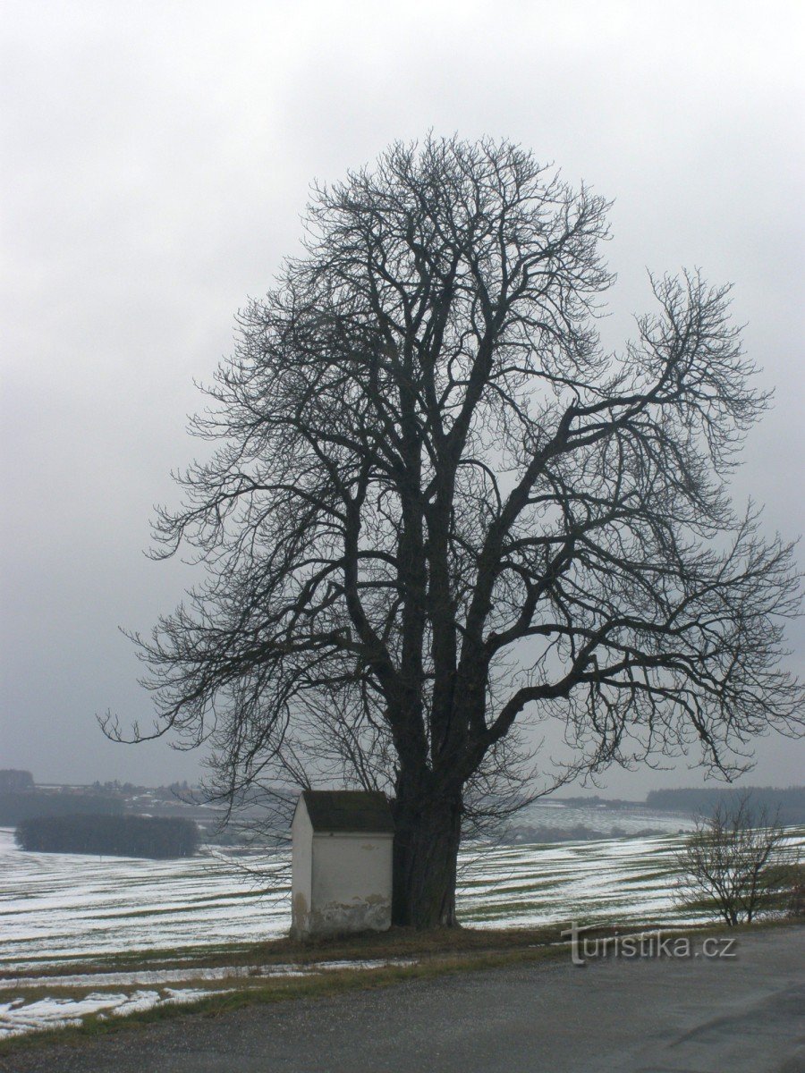 kapel nær Hrádek - ældre foto
