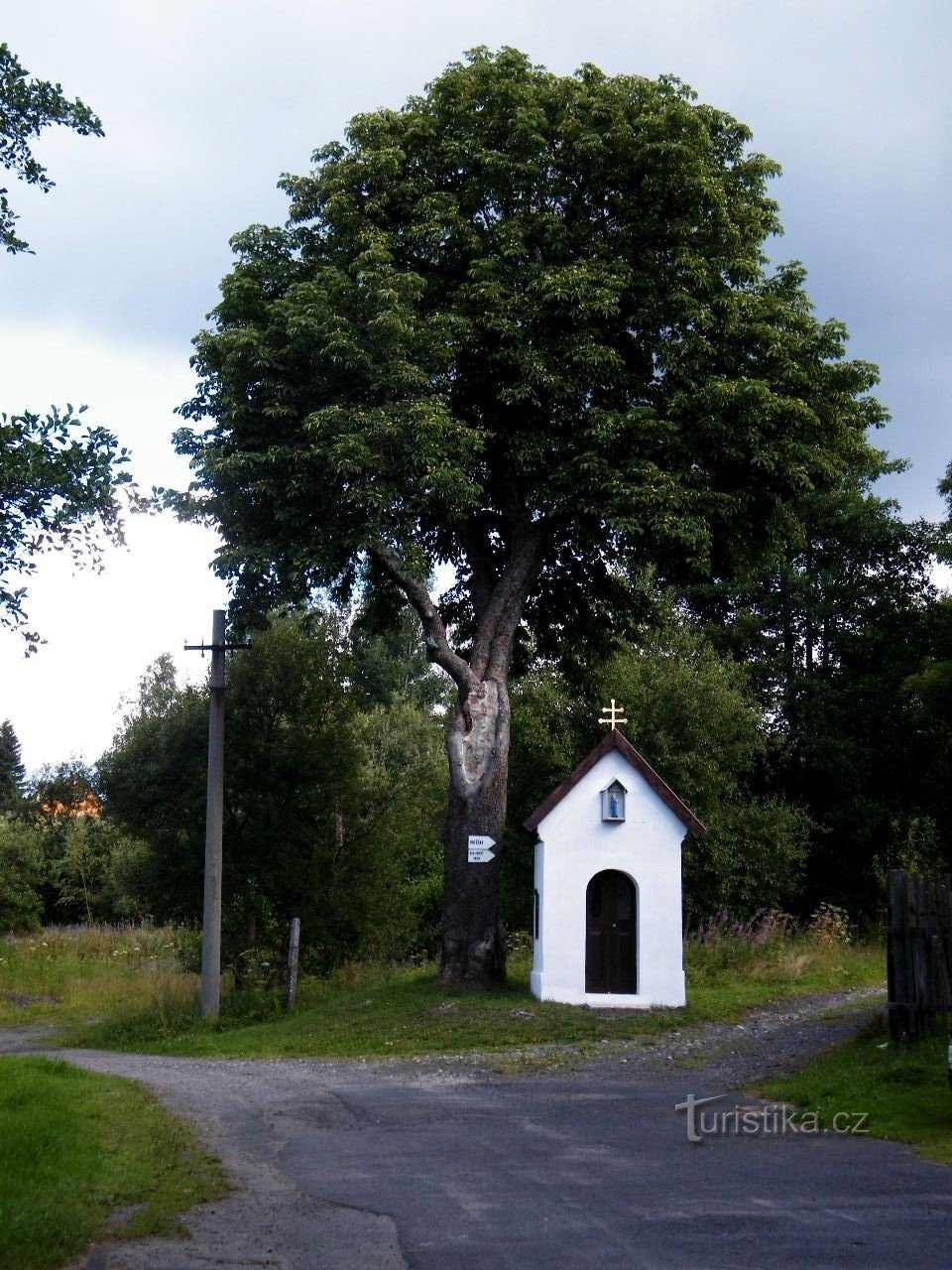 kaplica w miejscowości Horní Blatná