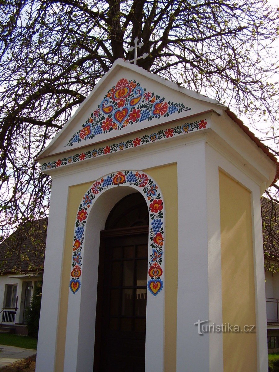 Kapel in Josefovská straat