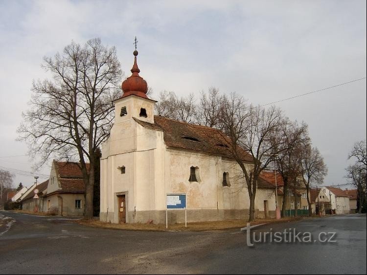 Capilla en Liběšovice