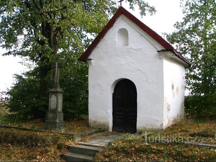 Een kapel in het dorp