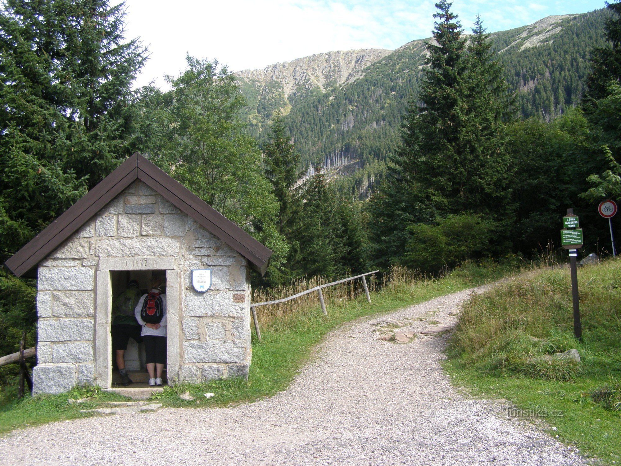 the chapel in the Giant Mine