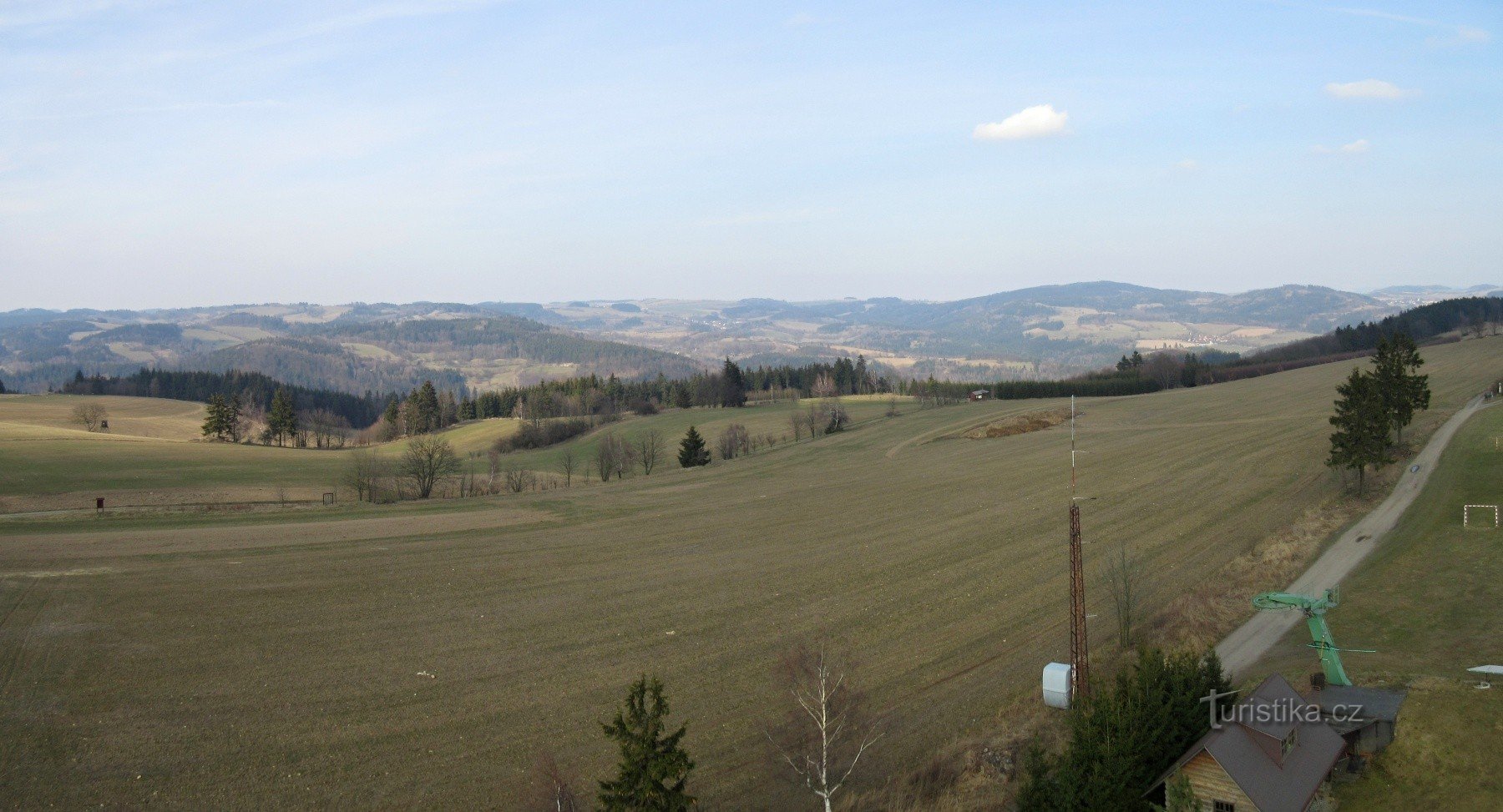 Karasín – sports rehabilitation area, lookout tower and ski slope