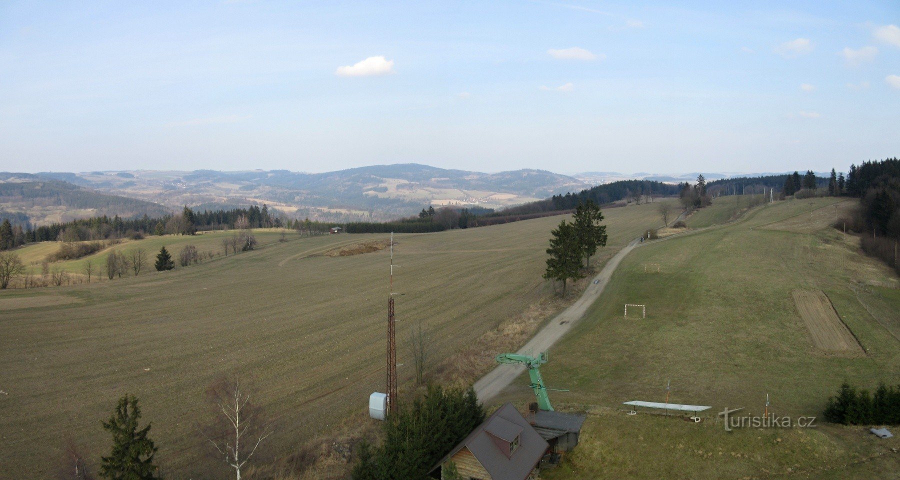 Karasín – sports rehabilitation area, lookout tower and ski slope