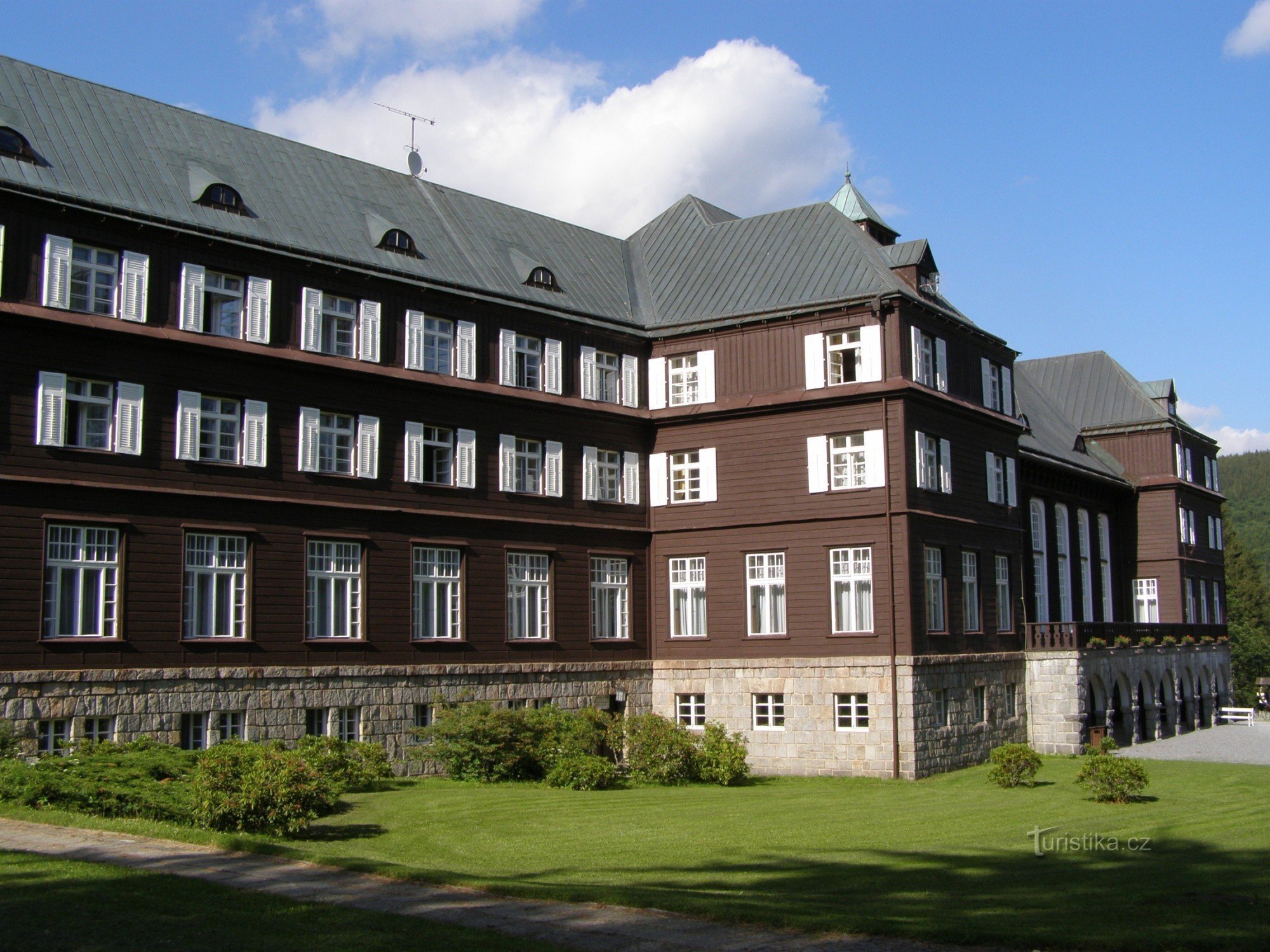 Karlova Studánka - casa termale Libuše