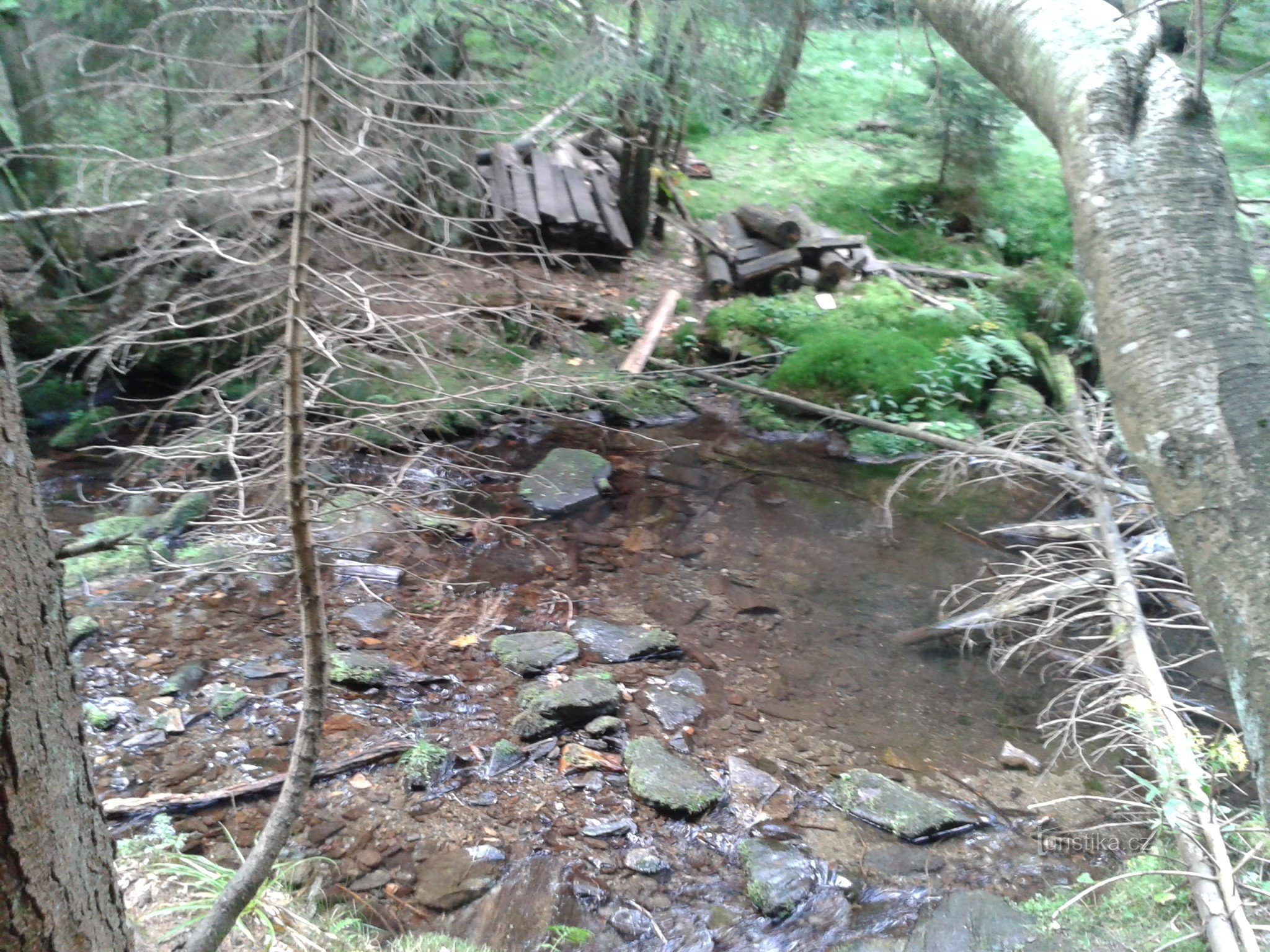 Karlova Studánka-cascades de Bílé Opavy-ch Barborka-Praděd et descente en scooter avec enfants