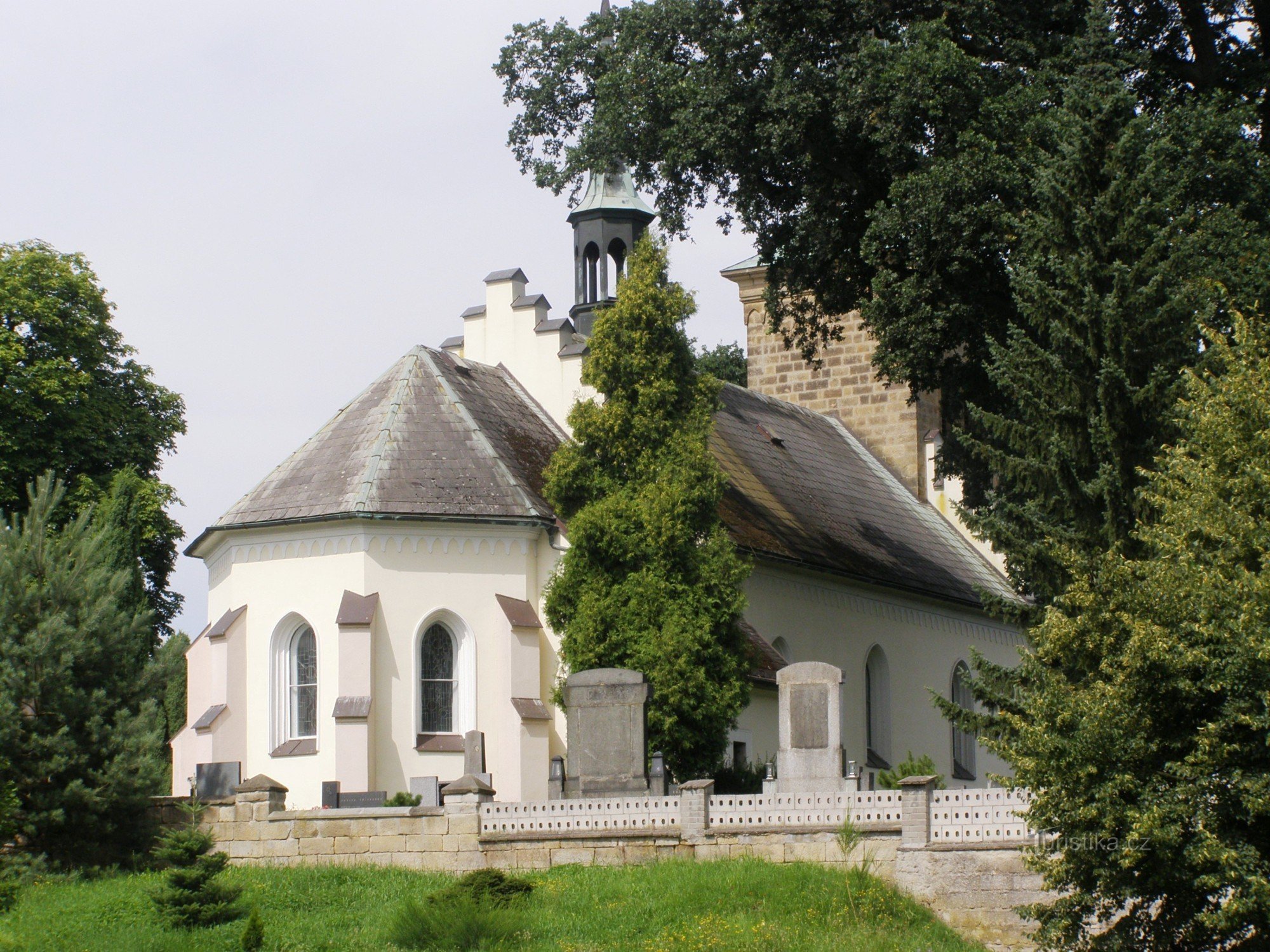 Karlovice - Church of St. George