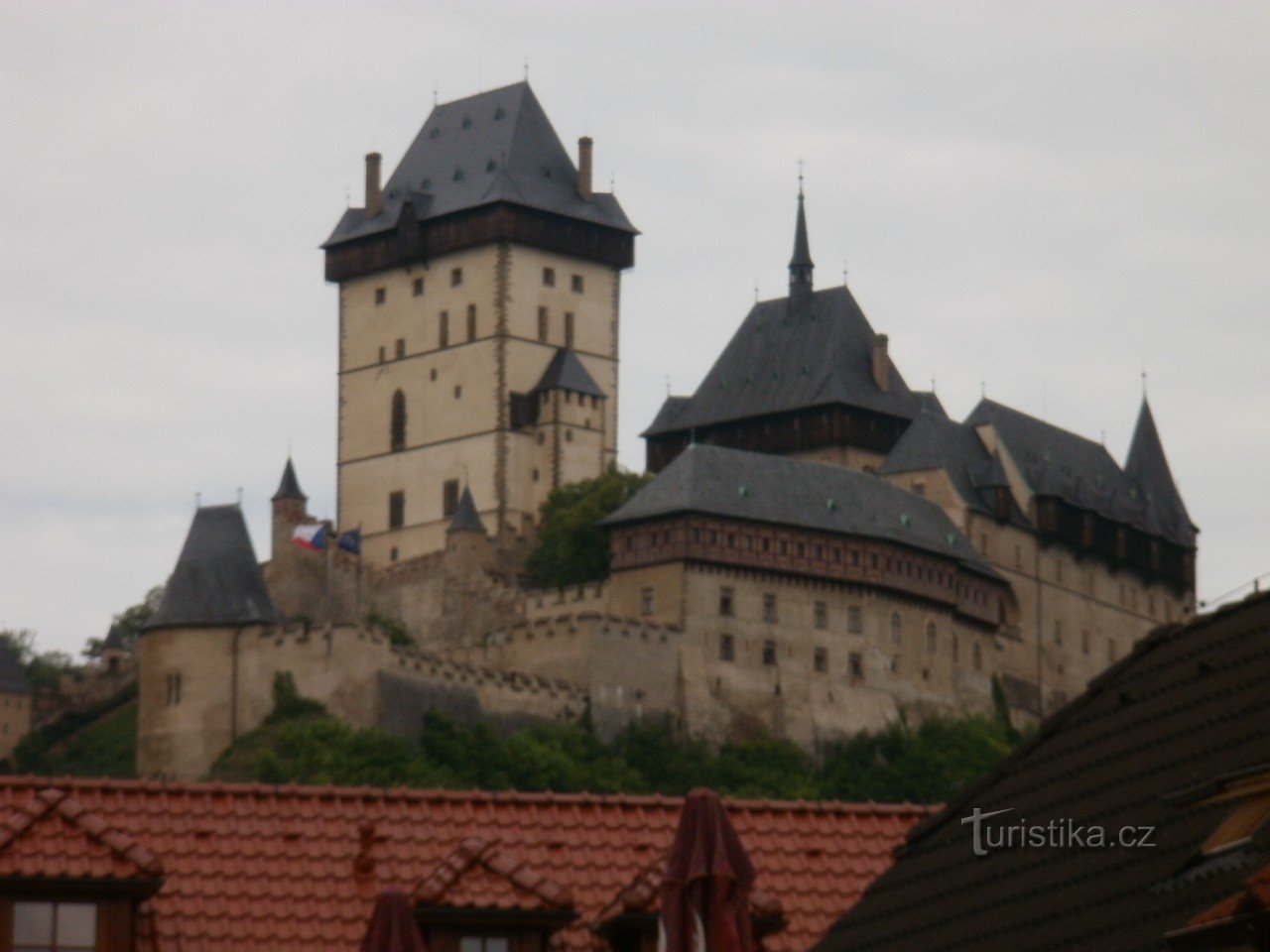 Karlštejn, the castle of Charles IV.