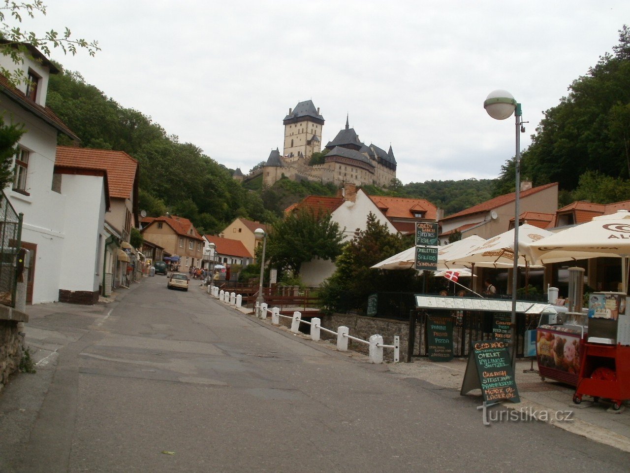 Karlštejn, the castle of Charles IV.