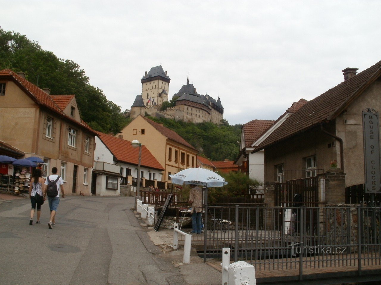 Karlštejn, castelul lui Carol al IV-lea.