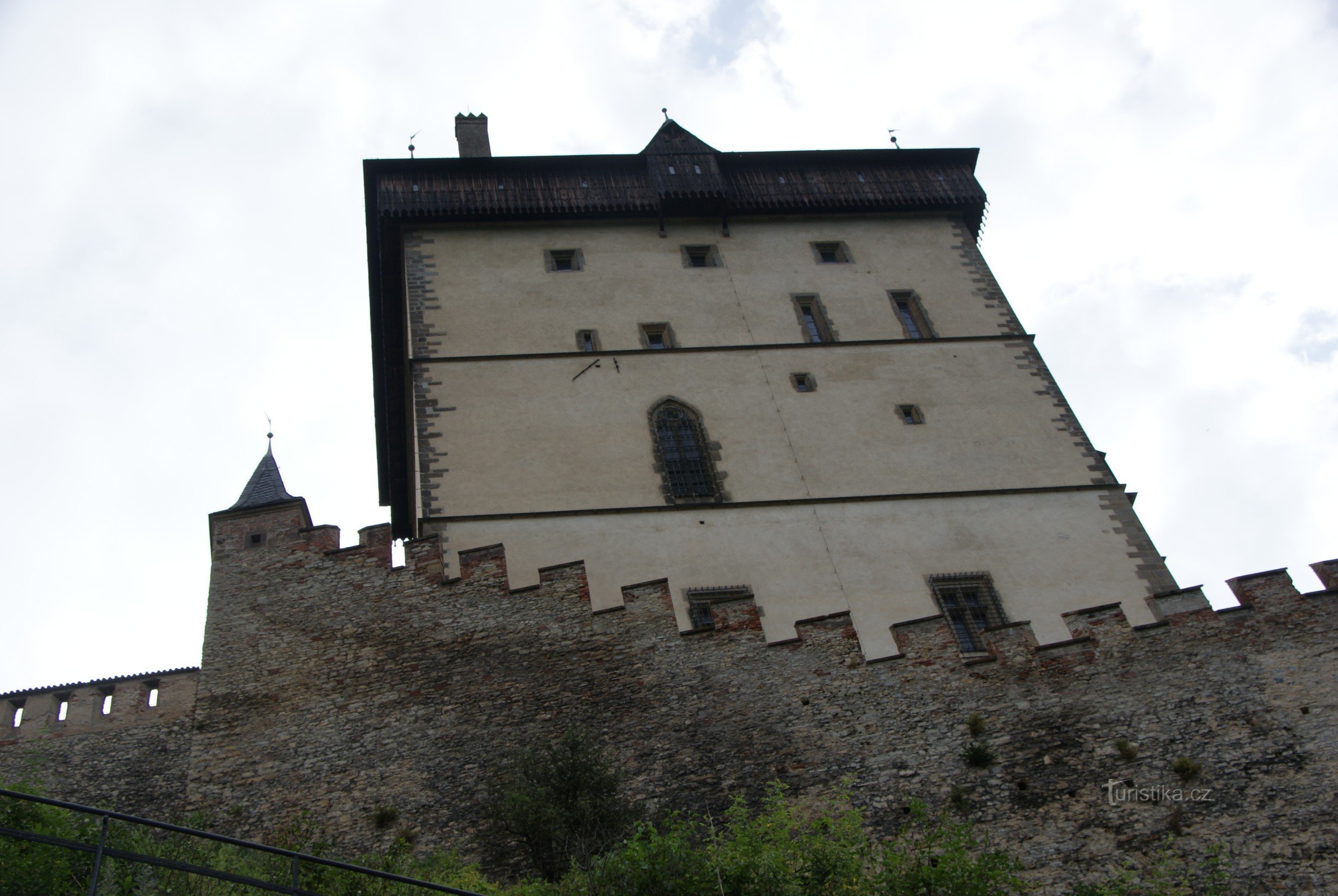 Karlštejn – Great tower with the chapel of St. Crisis